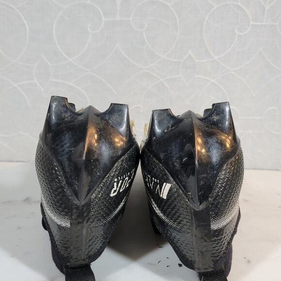 Nike Mens Vapor Edge Pro 360 Football Cleats Size 7.5 Black White AO8277-001 - Picture 6 of 14